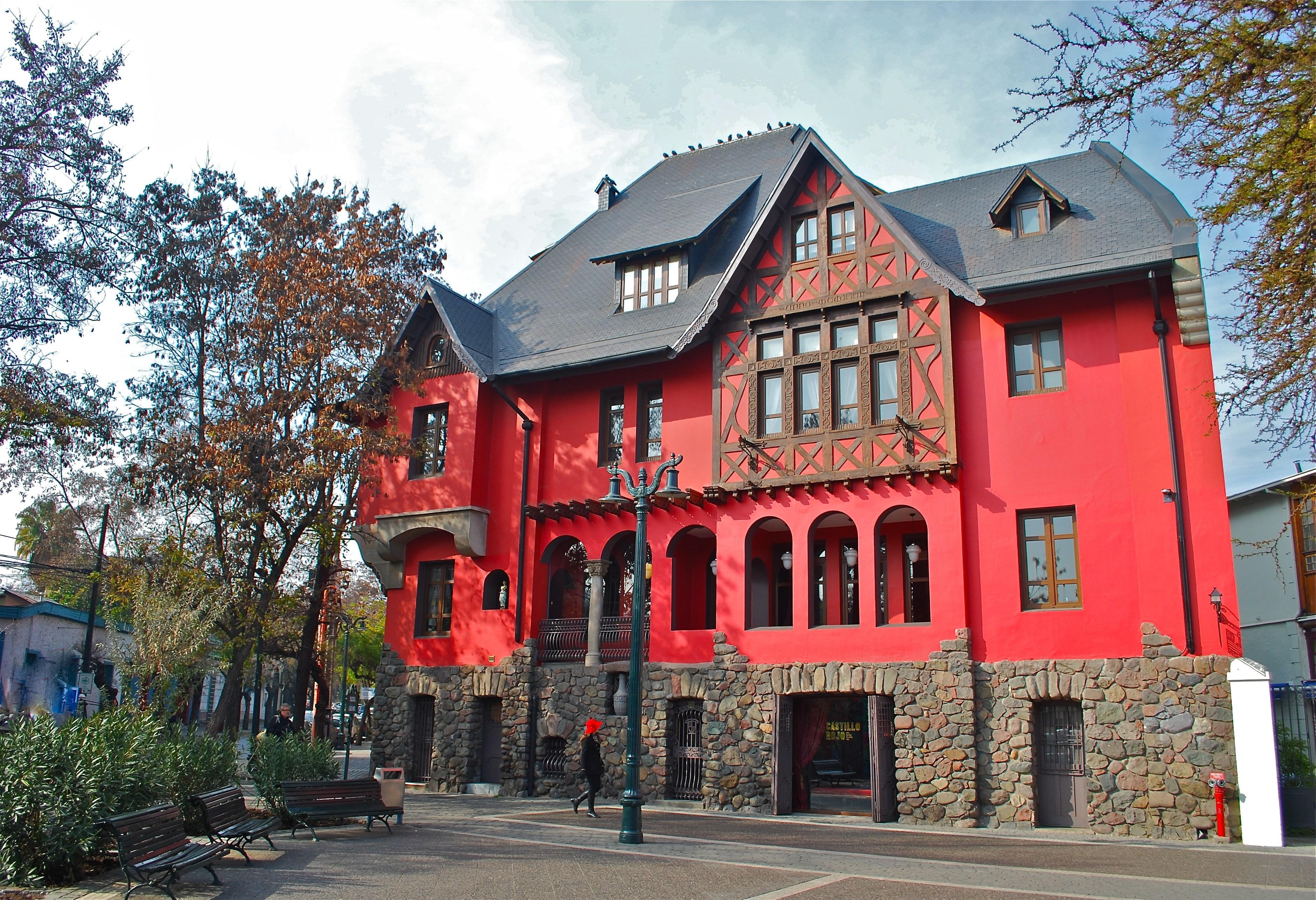 סנטיאגו Hotel Boutique Castillo Rojo מראה חיצוני תמונה